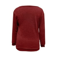 Женски Пуловер Џемпери Женски Есенски Зимски Моден Пуловер Џемпер Со Долги Ракави