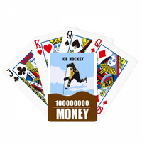Брз Хокеј Совети Мраз Арт Деко Мода Покер Играње Карти Смешни Рака Игра