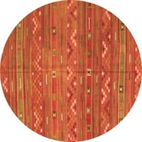 Ахгли Компанија Внатрешен Правоаголник Ориентални Портокалови Теписи Од Традиционална Област, 4 '6'