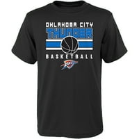 Младинска црна Оклахома Сити Тандер алтернативна маица