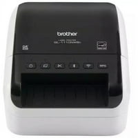 Брат QL - 1110nwbc-етикета печатач-директен термички - - dpi - до етикети мин-USB,LAN , Wi-Fi, Bluetooth 5. ЕДР-секач-црно, бело