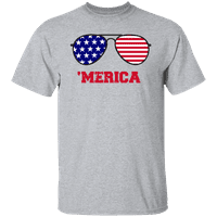 Графичка Америка Патриотска 4-ти јули Ден на независност на маичката колекција за маици