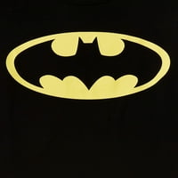 Класична графичка маица за момчиња Бетмен, 2-пакет, големини XS-XXL