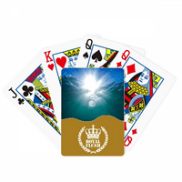 Океан Вода Науката Природата Слика Кралската Флеш Покер Игра Со Карти
