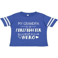 Инктастично, дедо ми е пожарникар и херој подарок момче или маица за девојчиња од мали деца