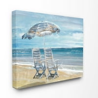 Sulpell Home Décor Beach Lounge Sea Pandascape сликарство на платно wallидна уметност од Main Line Studio